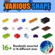 thumbnail image 2 of Bloques de construcción RWDTER, 300 piezas, colores surtidos, compatibles, 2 of 7
