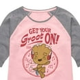thumbnail image 3 of Marvel Guardians of the Galaxy - Get Your Groot On - Toddler And Youth Girls Shirt Tail Raglan, 3 of 5