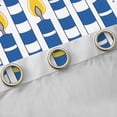 thumbnail image 4 of Feelyou Kids Western Chanukah Curtains Pack of 2 (42x84 Each), Festival Menorah Dreidel Curtains Blackout, Cartoon Stars Print Bedroom Curtains, Curtains and Drapes Room Decor, 4 of 6