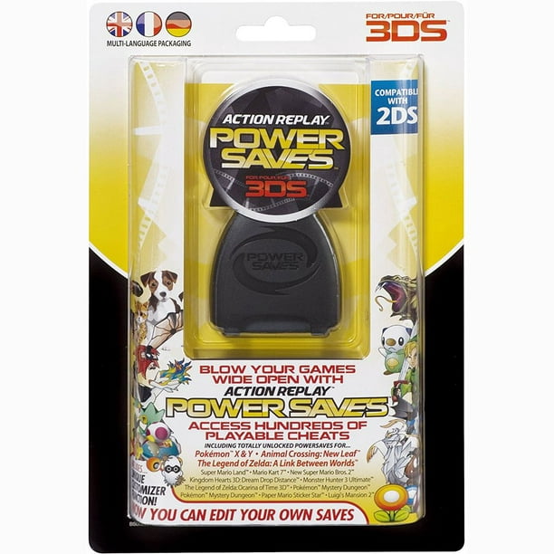 Datel Action Replay Cheat Codes Power Saves pour Nintendo 3DS