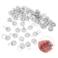 thumbnail image 6 of ADDHAT Round Metal Number Tags Stainless Steel for DIY Projects 60Pcs, 6 of 8