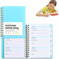 thumbnail image 1 of Dusknt New Arrivals! Password Book Password Book with Personal Alphabet Label Internet Address and Password Headquarters Password Log, 1 of 5
