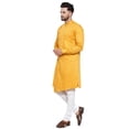 thumbnail image 4 of ELINA FASHION Men's Indian Cotton Kurta Pajama || Wedding Designer Kurta Payjama Ethnic Diwali Puja Set, 4 of 7