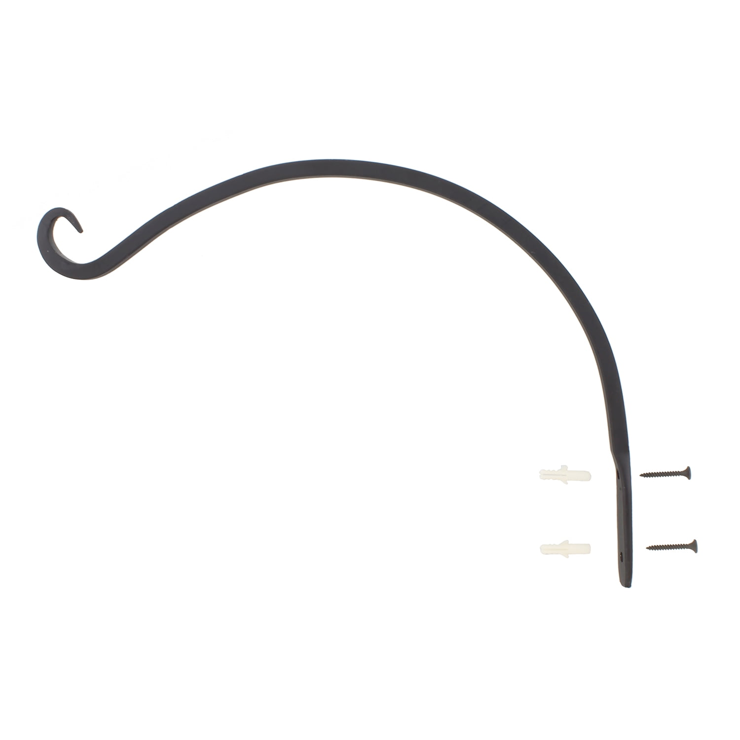7PennBlack Hanging Plant Bracket 15” Inch Wall Plant Hanger Windchime Hanger 