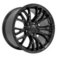 thumbnail image 3 of OE Wheels CV22 17 Inch Rims Fit Corvette C7 Z06 Style 5x120.65 17x9.5 Satin Black - Hollander 5734 (Set of 4), 3 of 5