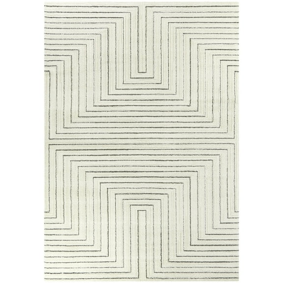 Carmody Modern Stripe Area Rug