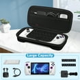 thumbnail image 4 of Fintie Carrying Case for ASUS ROG Ally 7" Gaming Handheld - [Shockproof] Hard Shell Protective Cover Portable Travel Bag w/Inner Pocket and 14 Game Card Slots (Don't Touch), 4 of 8