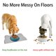 thumbnail image 2 of Estera de alimentación del animal doméstico del silicón para la estera antideslizante e impermeable de la bandeja del cuenco de agua del perro, 2 of 5