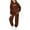 Brown, variant on Little Girls Valentines Day Hooded Tracksuit With Leopard Print Heart Design Jogger Outfit Kids Casual Sets Clothes