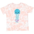 thumbnail image 3 of Inktastic Cute Jellyfish, Little Jellyfish, Blue Jellyfish Girls Toddler T-Shirt, 3 of 5