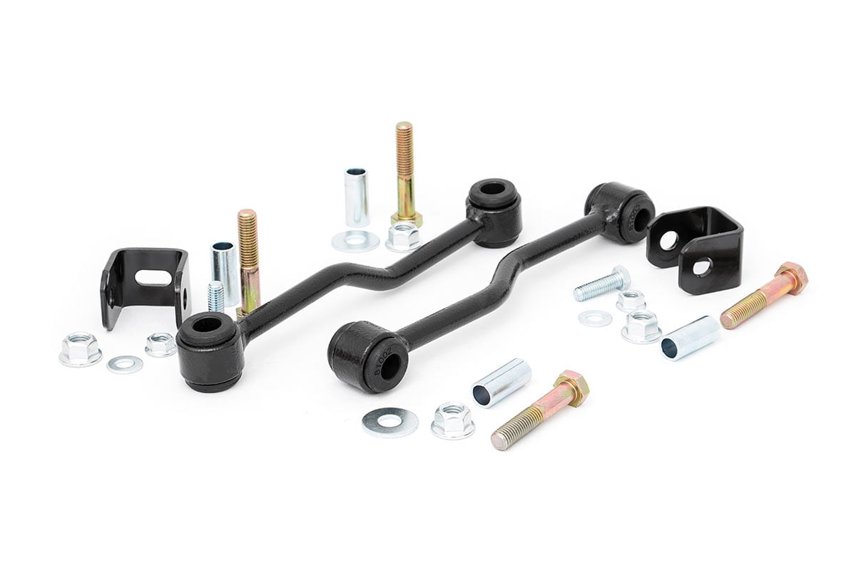 1015 4-6 of Lift fits Rough Country Rear Sway Bar Links 1997-2006 Jeep Wrangler TJ LJ