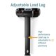 thumbnail image 4 of Peg Perego Primo Viaggio Nido Car Seat Base with Load Leg, Black, 4 of 5