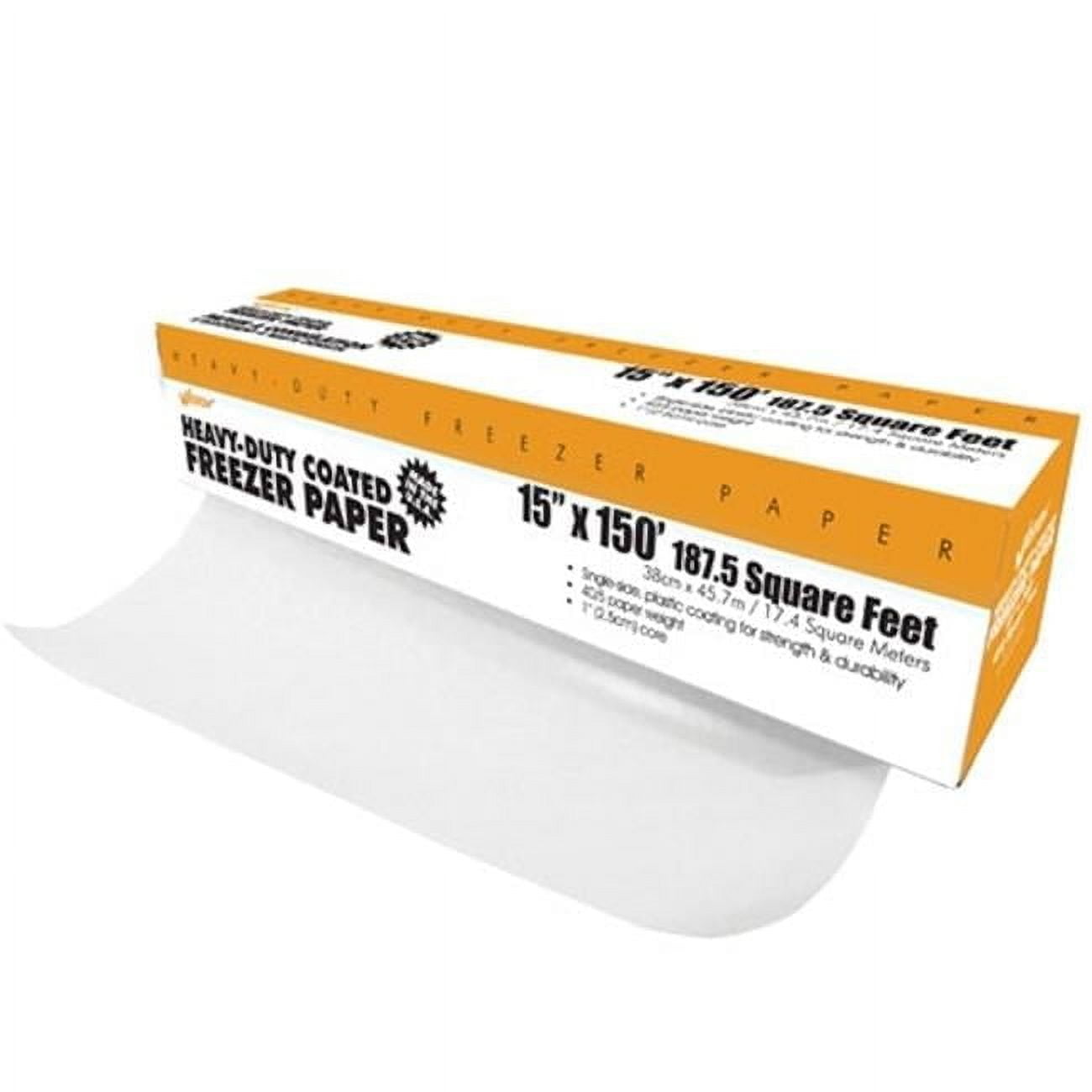 Weston Pragotrade USA Freezer Paper, Heavy Duty, in Dispenser Box - 15 in. x 150 ft. Roll
