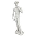 thumbnail image 2 of Design Toscano Michelangelos David Statue, 30,5 cm, Polyrésine de Marbre Collé, Blanc, 2 of 8