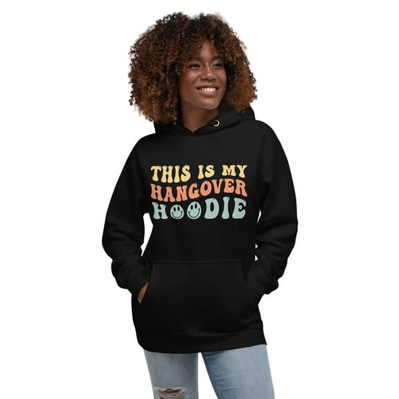Michelle Hartman Hang Over Hoodie, Sizes S-3X (Black, S)