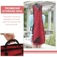 thumbnail image 3 of OULII 1Ensemble Sac de Rangement pour Trombone Rouge avec Doublure en Tissu Oxford et Velours, 3 of 8