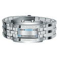 thumbnail image 1 of Reloj Binario Para Hombres Reloj Binario Binario Digital Reloj Binario Con Luz De Fondo Azul Movimiento De Cuarzo Japonés 50m Resistente Al Agua Para Hombres Padres Novios, 1 of 7
