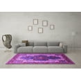 thumbnail image 3 of Ahgly Company Indoor Rectangle Oriental Purple Industrial Area Rugs, 3' x 5', 3 of 4