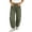 Green, variant on QTSHPN Denim Pants for Women Street Style Loose Fit Jeans Everyday Comfort Long Trousers Womens Pants Brown S