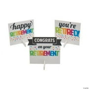 Retirement Centerpieces, Party, Party Decor, 3 Pieces
