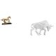 thumbnail image 1 of Figura de caballo,Escultura de caballo en miniatura coleccionable,Estatua de animal de adorno de caballo de resina para decoración del hogar,Estatua del toro,Estatua de, 1 of 8