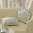 thumbnail image 4 of Spring Pillow Covers 18x18 Teal Cream Leaves Farmhouse Decor Throw Pillows Case for Couch Leaf Seasonal Pillowcase Outdoor Decorative Cushion Case for Sofa Bed Decorations Set of 2, 4 of 6