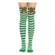 thumbnail image 4 of J 4 Pares De Calcetas Navideñas De Medias Largas Para Mujers, 4 of 8