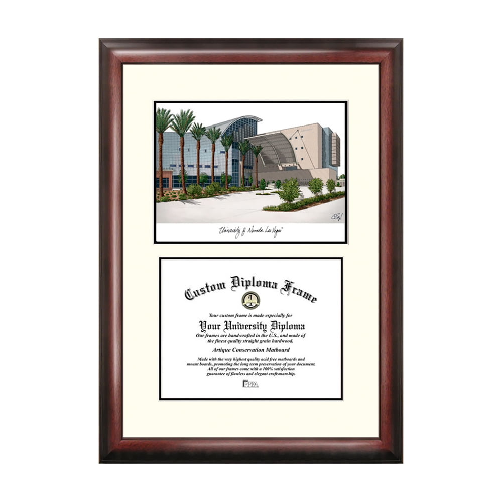 Campus Images MI983SG Wayne State University Spirit Graduate Diploma Frame 8 x 10 