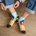 thumbnail image 3 of Pofeuu Hello Summer3 Print 30cm Socks, Adult Running Hiking Socks for Youth and Adult, 3 of 7