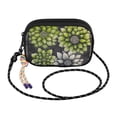 thumbnail image 2 of FORMRS Mini Crossbody Bag for Women Adjustable Shoulder Rope Travel Casual Phone Purse, Gray Floral, 2 of 7