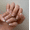 B2, variant on YTTAL Buy 2 Get 1 Free Blue Cat Eye Press On Nails Almond Shape, Glossy Silver Trim Fake Nails with Jelly Glue Nail File, Reusable False Nails for Party Daily Wear