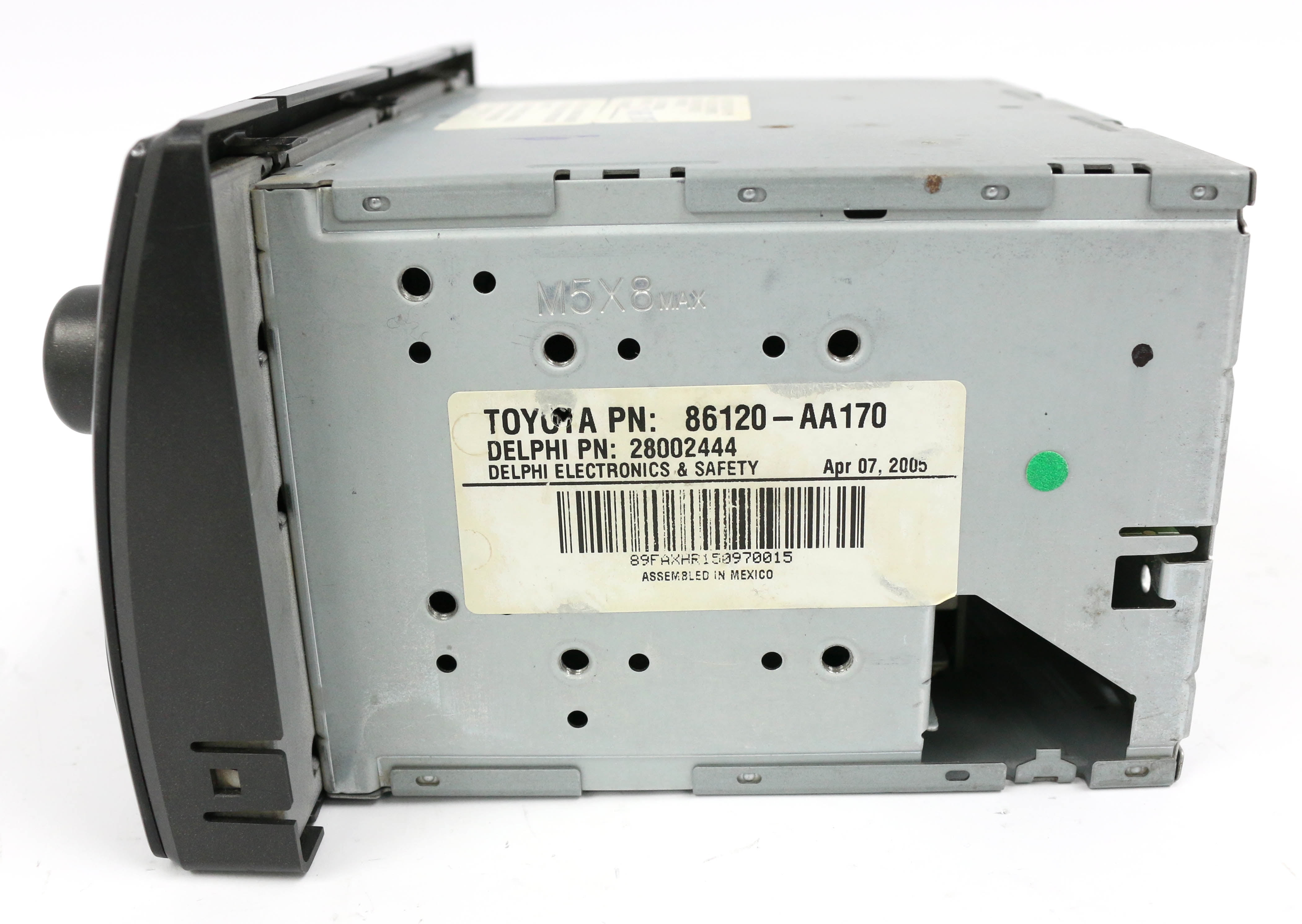 Restored 2005-2006 Toyota Camry Receiver AM FM CD Cassette 86120-AA170 Face ID AD6809 (Refurbished)