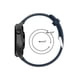thumbnail image 2 of Correa Transpirable De Silicona Suave De 22Mm Compatible Con Huami/Huawei/Samsung/Garmin Correas De Reloj De Repuesto Correa De Reloj De Silicona Cateissary EL016718-06, 2 of 5