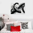 thumbnail image 5 of ARISTURING Black and White Abstract Line Wall Art Canvas Print Painting Painting Geometric Lines Artwork for Bedroom, Dining Room,Office, 5 of 6