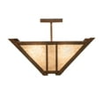 thumbnail image 7 of Meyda Tiffany 232536 Arta 4 Light 32" Wide Semi-Flush Ceiling Fixture - Copper, 7 of 7