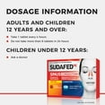 thumbnail image 4 of Sudafed PE Day + Night Maximum Strength Sinus Decongestant, 20 Count, 4 of 7