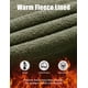 thumbnail image 2 of Pantalones FREE SOLDIER con forro polar, repelentes al agua para senderismo al aire libre, 2 of 9