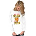 thumbnail image 4 of Will Trade Sister for Pizza Joke Long Sleeve TShirt Men Women Brisco Brands X, 4 of 6
