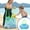 Blue, variant on Ovzne Large Capacity Outdoor Beach Bag - Nylon Mesh Storage Bag For Children's Beach Toys, Sand Tools, Breathable Beach Tote For Seaside Pool 25X20X3Cm