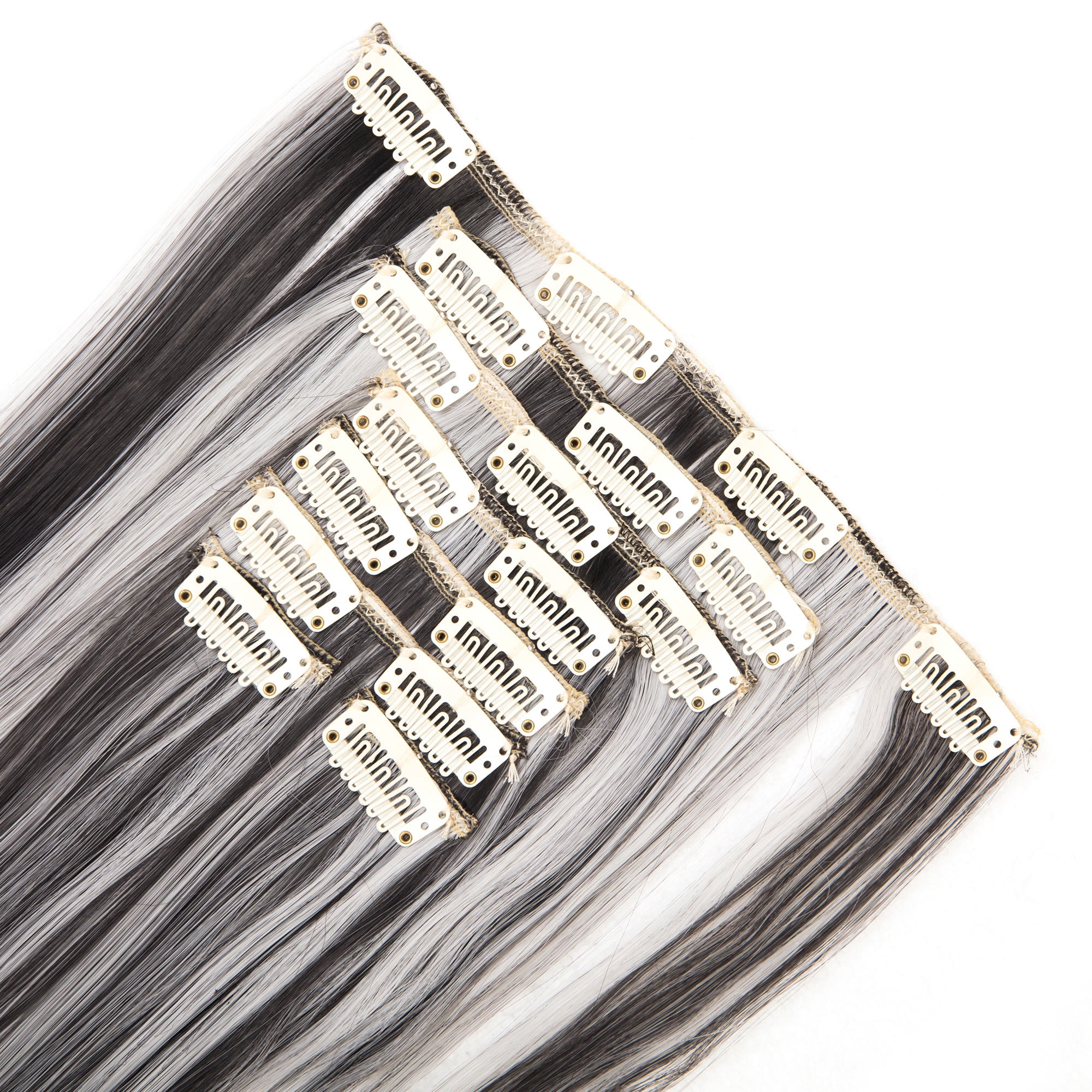 SHCKE 8Pcs Clip in Hair Extensions 26 Inch Straight  display picture 1