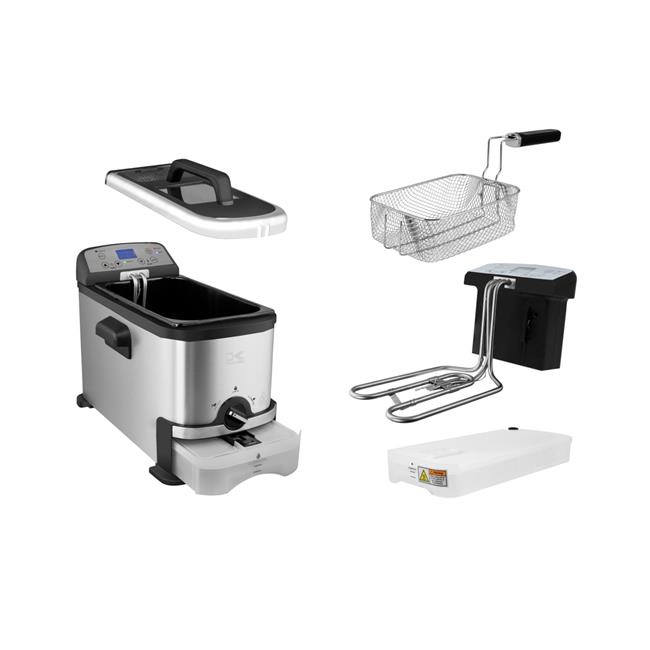 Kalorik Digital Deep Fryer with Oil Filtration