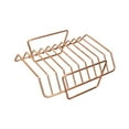 thumbnail image 2 of Aymzbd Grill Rib Rack BBQ Tool Sturdy Easy to Use Multipurpose for Hams Yard Hiking Rose Gold, 2 of 9