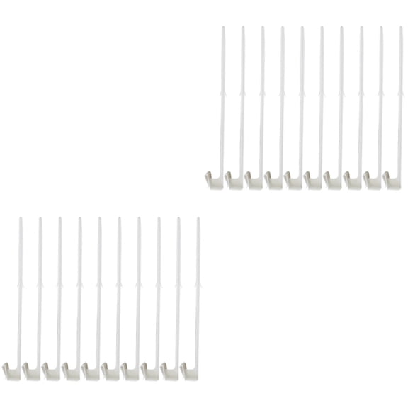 20 Pcs Small Car Flags with Metal Flagpoles and Mount Holders, Car Flag Poles for Vehicles and Outdoor Use