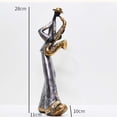 thumbnail image 4 of Estuche organizador de joyas,Organizador de joyas de madera para mujeres,hombres y niñas,Estatua del músico,Estatua de músico,figura decorativa para el hogar,arte musical,Escultura, 4 of 8