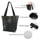 thumbnail image 4 of Fotbe Black And Gold White Horse Bolsa de Playa con Estampado, Bolsa de Hombro, Bolsa de Mano Espaciosa, Bolsa de Viaje Ligera, Bolsa de Compras Versátil, 4 of 6