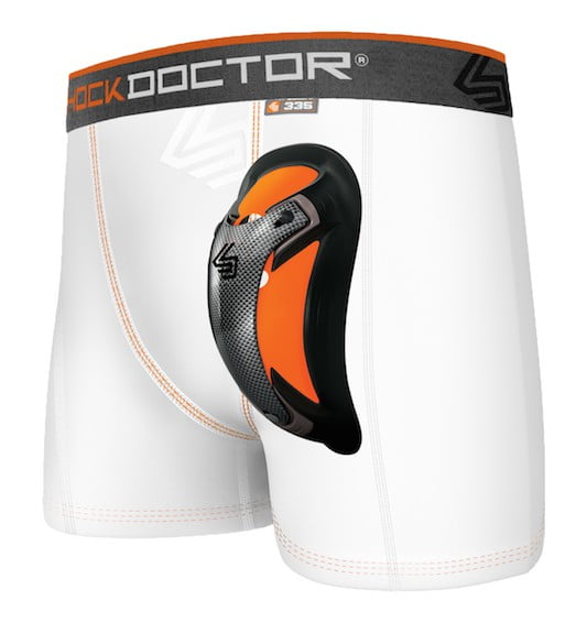 Shock Doctor Mens XL Ultra Pro Boxer Compression Short Carbon Flex Cup Large 