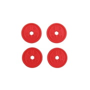 Replacement Parts for Wayne Manor Batcave - Imaginext DC Super Friends Wayne Manor Batcave Playset FMX63 ~ Package of 4 Red, Round, Disc Projectiles