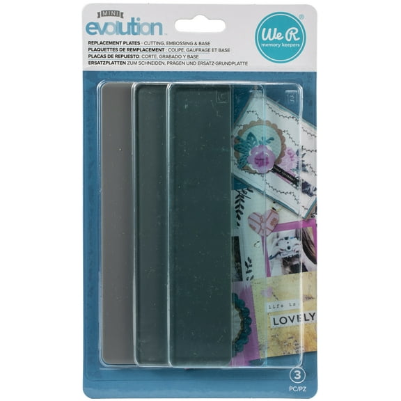 Mini Evolution Replacement Plates 3/Pkg-