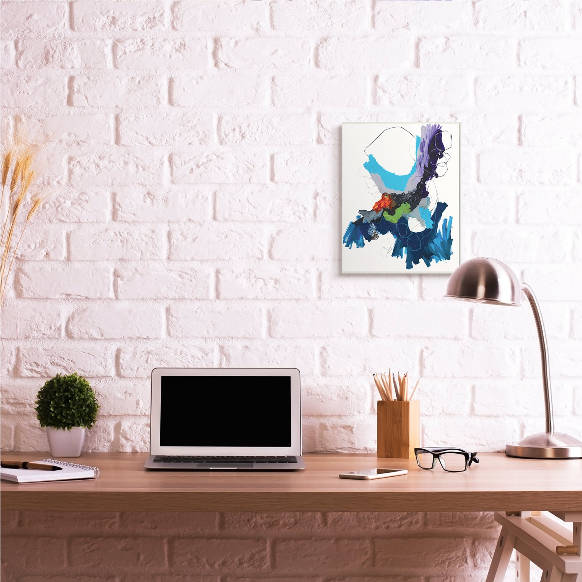 Modern 13 in x 19 in Framed Painting Art Prints, by Stupell Home Décor