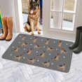 thumbnail image 6 of German Shepherd Dog Door Mat,Non-Skid/Slip Machine Washable Rug for Entrance,Indoor,Outdoor and Front Door, 6 of 6